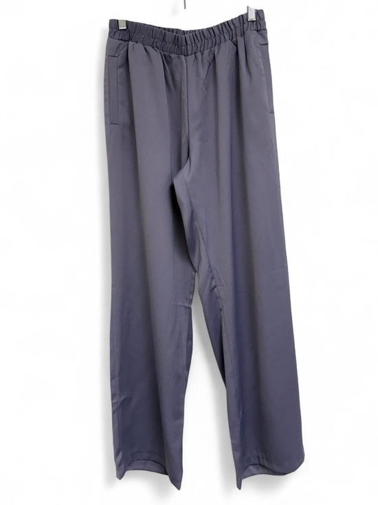 ASOS Pants - ASOS DESIGN relaxed pyjama suit wide leg in purple
